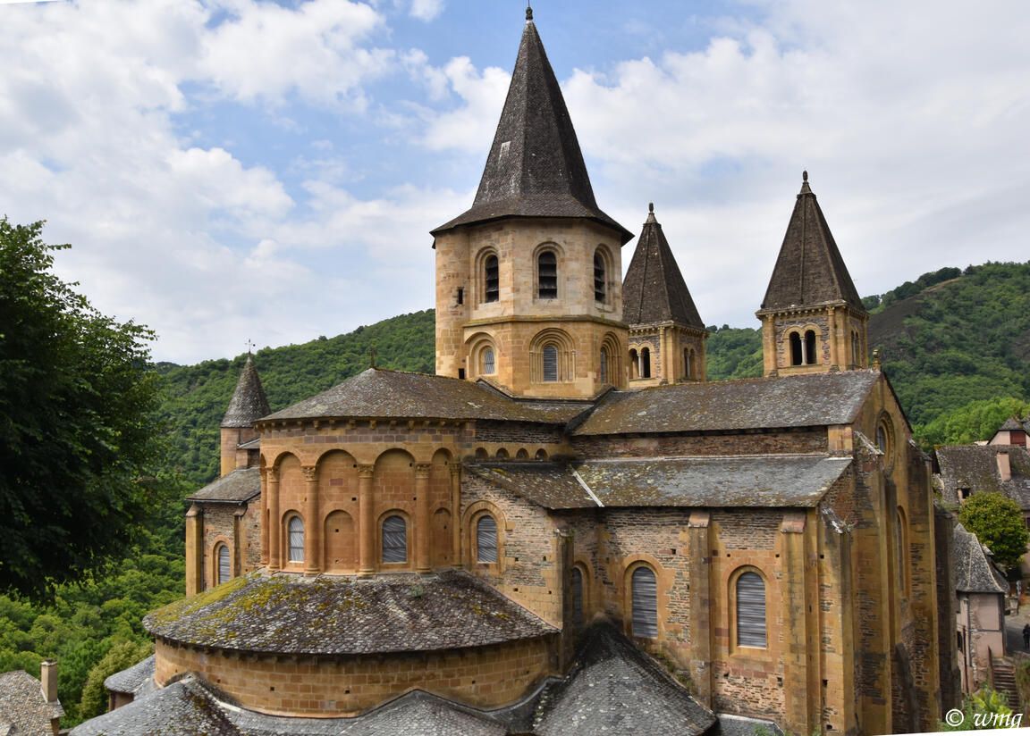 Sainte Foy Abbey Church, Conques, Aveyron, Auvergne
