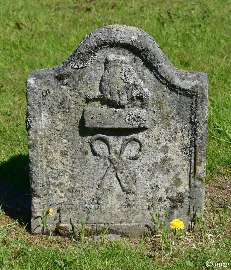 Trades, occupations, and tools, from 18th C gravestones in Lanarkshire graveyards
