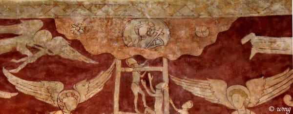 The Doom Painting of St Peter, Chaldon, Surrey